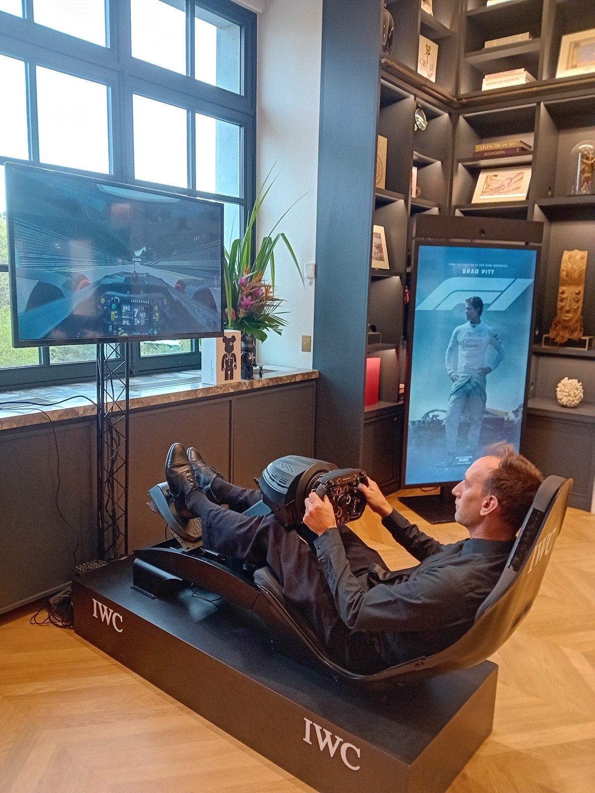Simulateur F1 Simu Events installé sur un événement