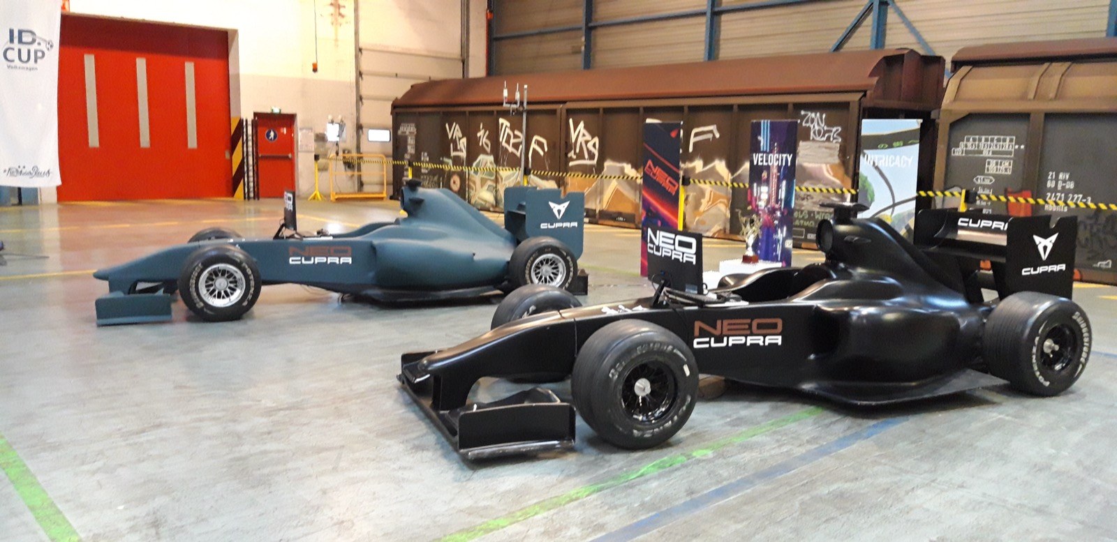 Simulateur F1 Simu Events installé sur un événement